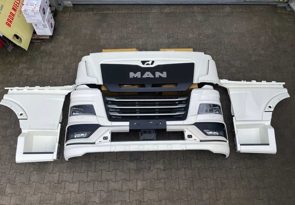 MAN TGX EURO 6 бампер накладка разборка