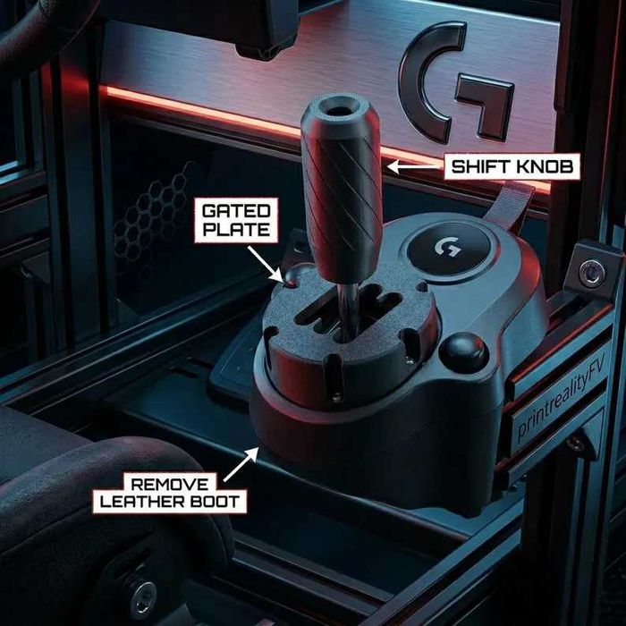 Título: Mod Câmbio Gated Shift + Pomo – Logitech G29 G920 G923 G27