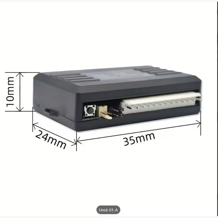 D163- Fecho central de portas automoveis com dois comandos