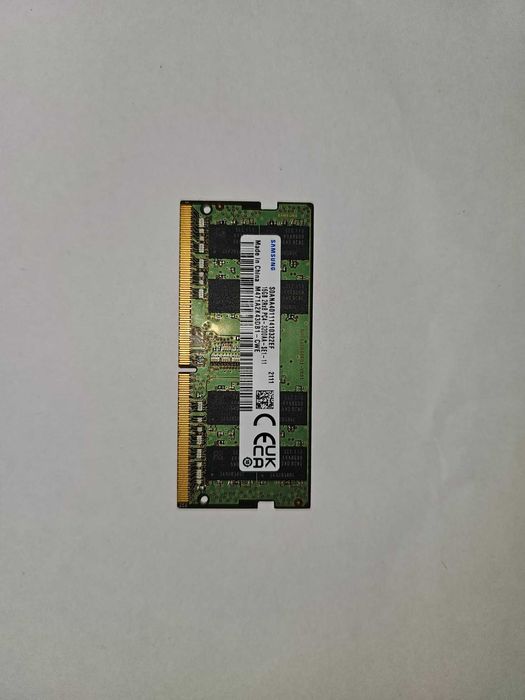 Memória RAM SODIMM 16Gb DDR4 Samsung para portátil