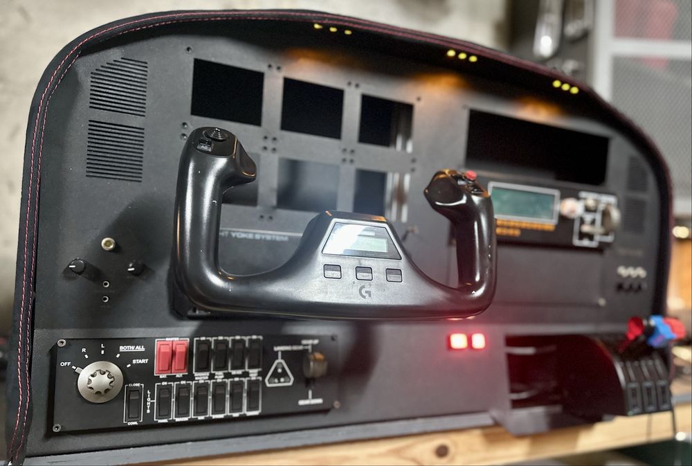 Arronn xtop pro flight simulador cessna  saitek