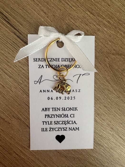 Podziekowania dla gosci na wesele