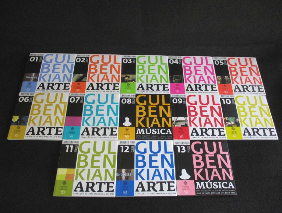 Livros CD Colecção Gulbenkian Arte Música Público 13 Volumes Completo