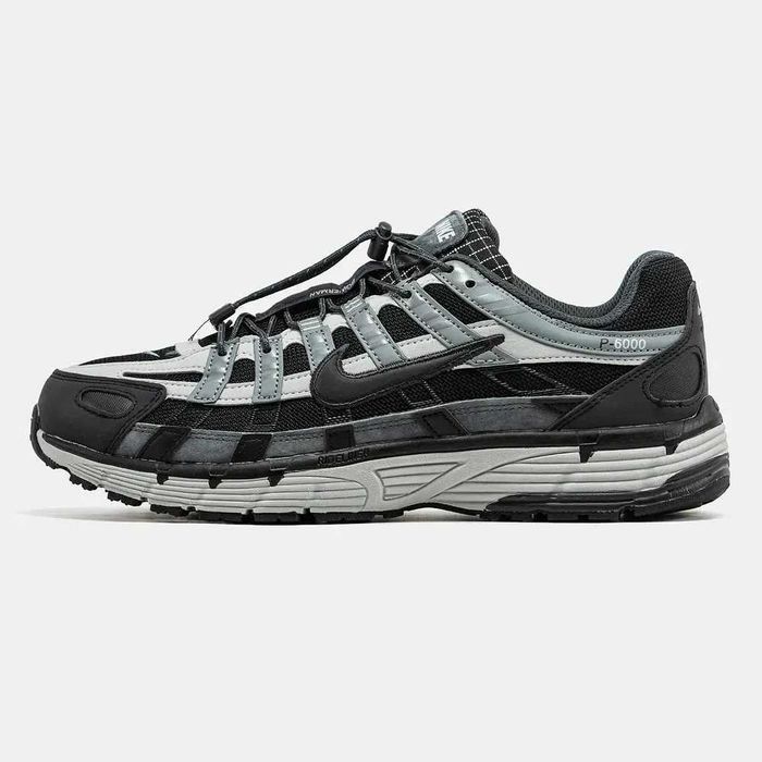 Nike P-6000 Black Grey Blue /кросівки найк