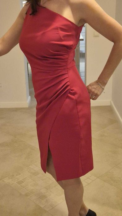 Sukienka Katniss 38/40 czerwona