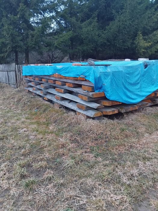Swierk sosna bale kłody nie dłużyca