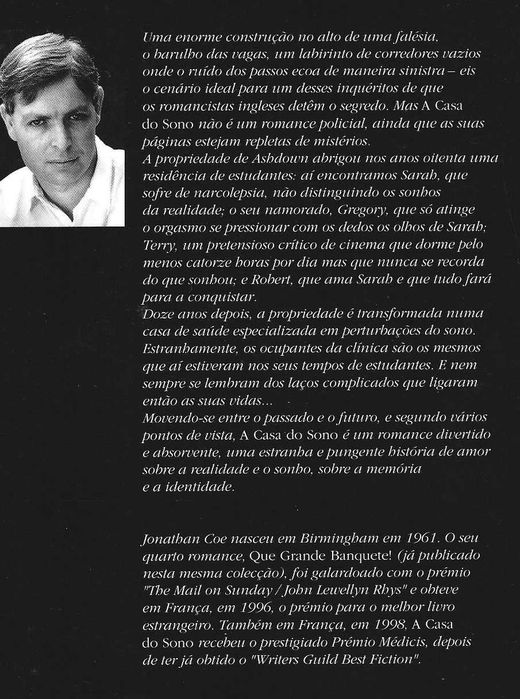 A Casa do Sono, de Jonathan Coe