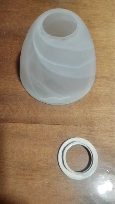 плафон на люстру скляний для стельових та підвісних світильників Е27