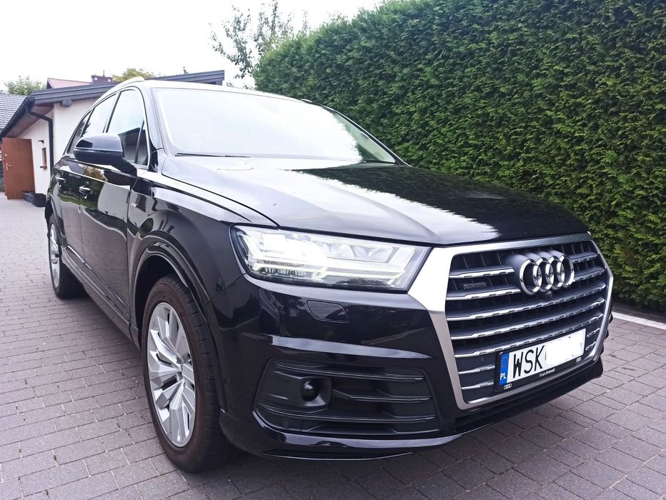 Audi Q7 AUDI Q7 3.0 TFSI 2016 SLINE radar full led panorama 7 osób quattro
