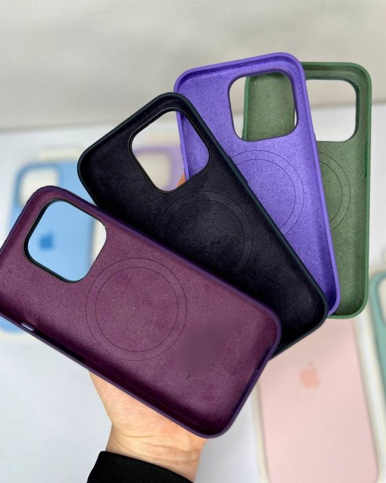 Чехол Silicone Case Magsafe iPhone 14 Pro Max софт чохол Силіконовий