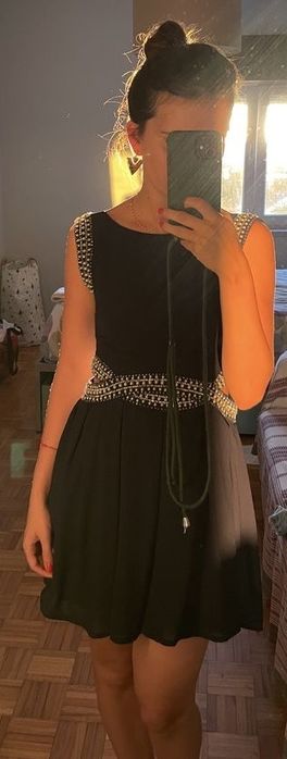 Vestido Azul Escuro XS