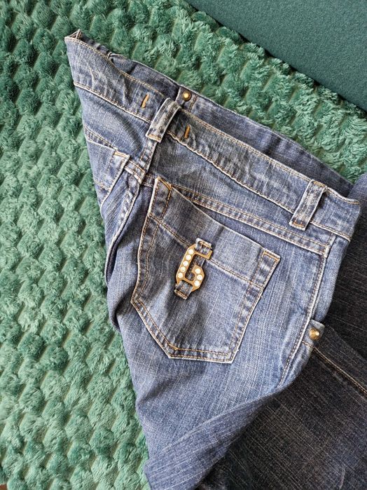 Spodnie damskie dżinsowe