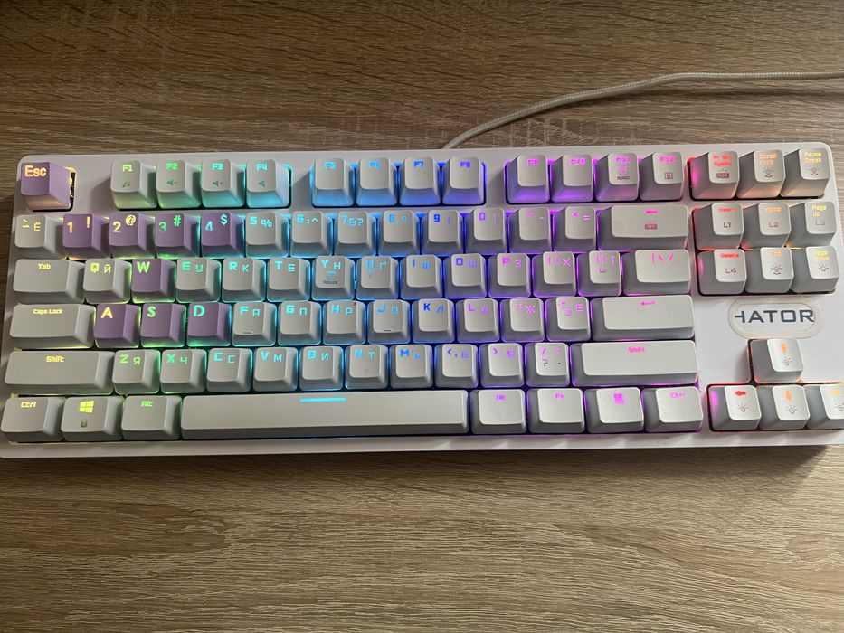 Клавіатура hator rockfall evo tkl