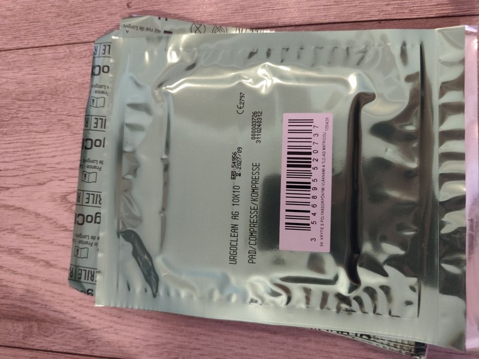 UrgoClean Ag 10x10 cm 5 sztuk