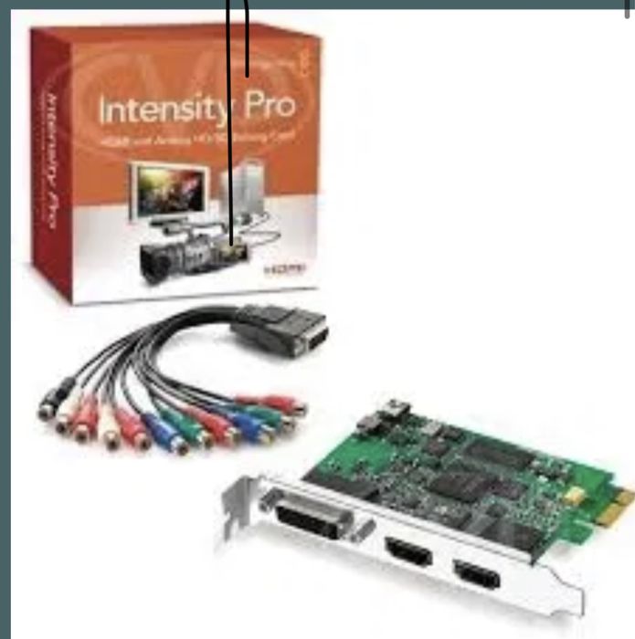 Blackmagic Intensity Pro - blackmagic HDMI and Analog Editing Card