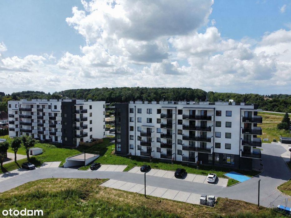 Osiedle Grunwaldzkie. 2 pokoje - 41 m2. Ogródek!