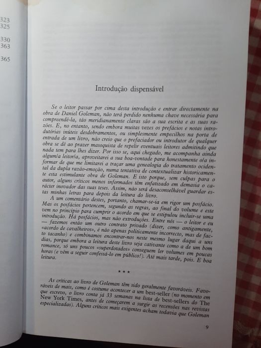 Inteligência Emocional de Daniel Goleman