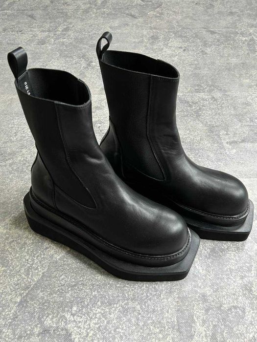 Rick Owens platform boots black черевики чоботи чорні ботинки 41 43 44