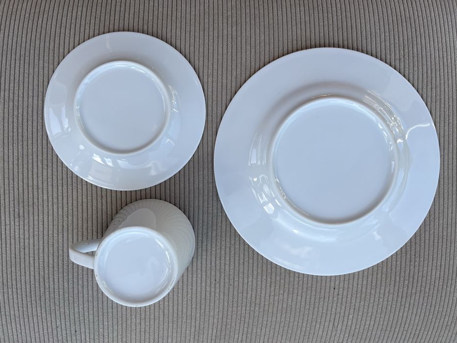 Mercedes-Benz zestaw śniadaniowy porcelana oryginał 3 cz