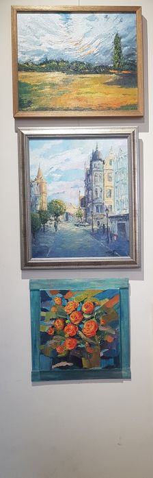 "Róże"-obraz olejny