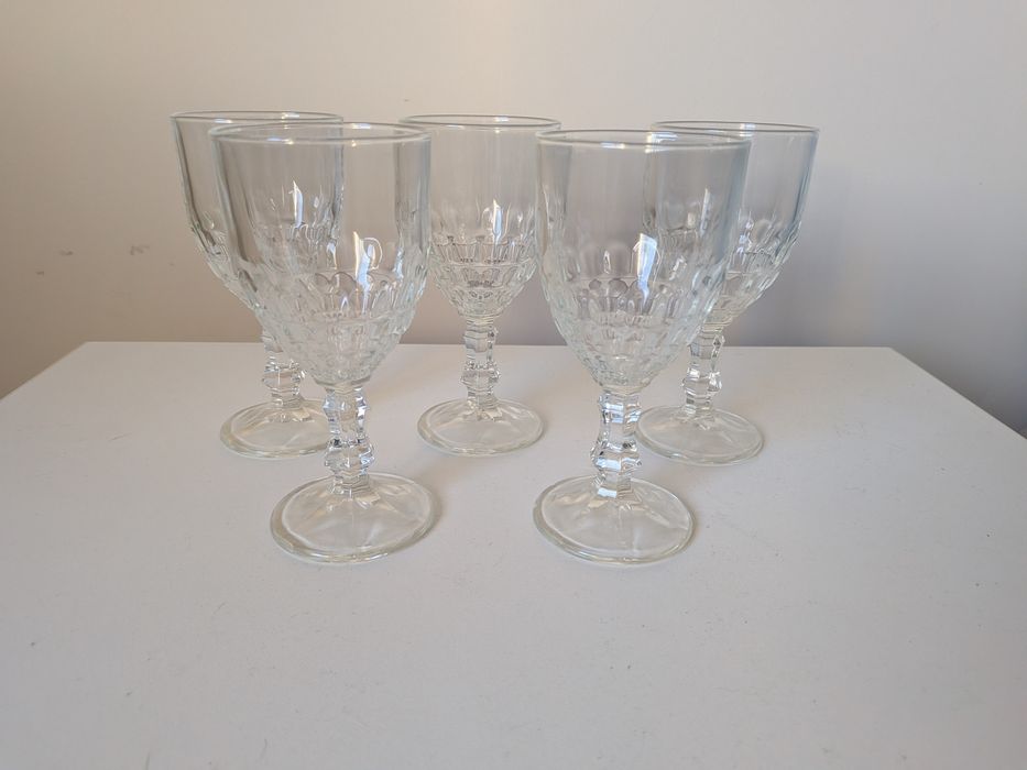 Conjunto de 5 copos de vidro