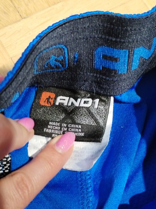 Spodenki Sportowe niebieskie
