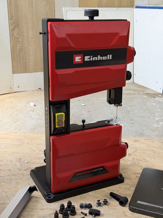 Електропила стрічкова настільна пилка Einhell TC-SB 200/1