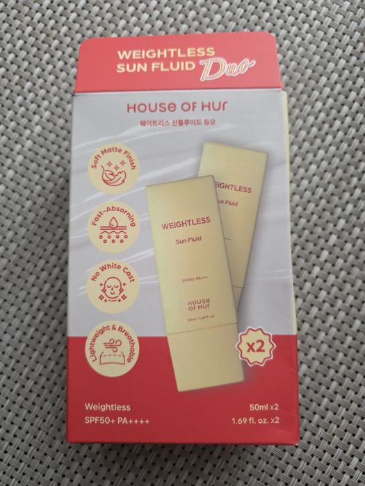 HOUSE OF HUR - Weightless Sun Fluid SPF50, 50 ml.