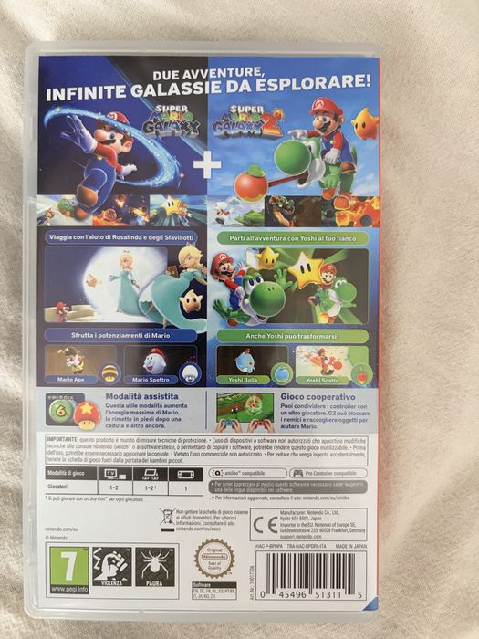Super Mario Galaxy + Super Mario Galaxy 2 Nintendo Switch