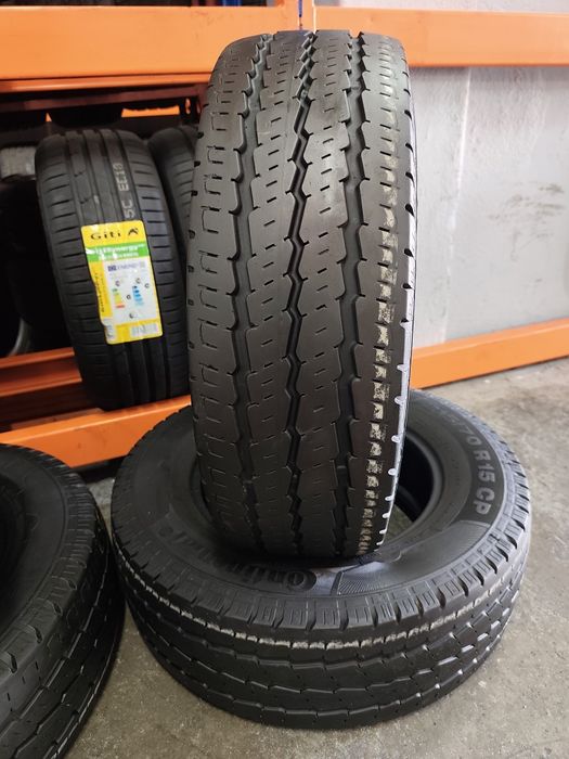 Pneus 215/70r15CP Continental VancoCamper com 90% piso