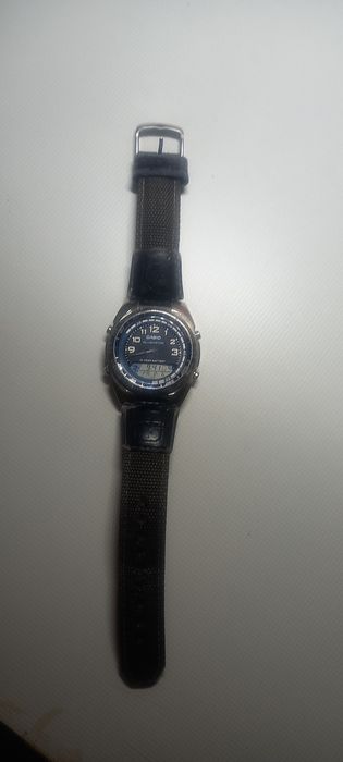 Casio AMW-700, часы рыбака, бу