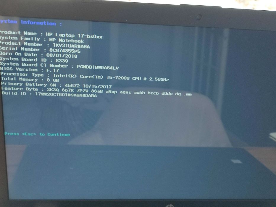 Ноутбук HP 17-bs057cl

Дисплей: 17.3" HD+

Процесор: Intel Core