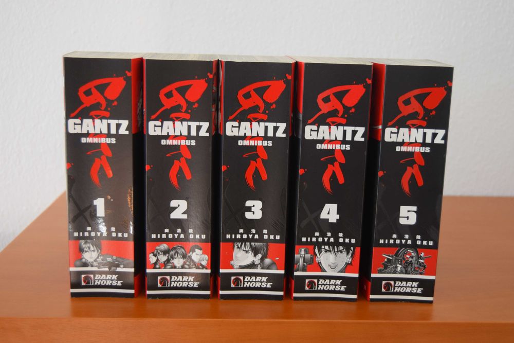Manga Gantz Omnibus Volumes 1-5 (ENG)
