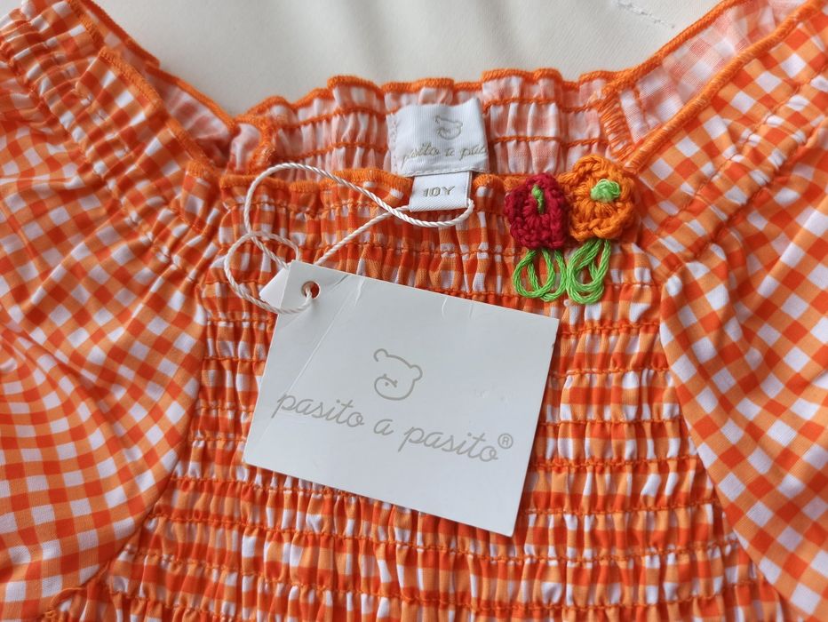 Vestido novo. Pasito a Pasito