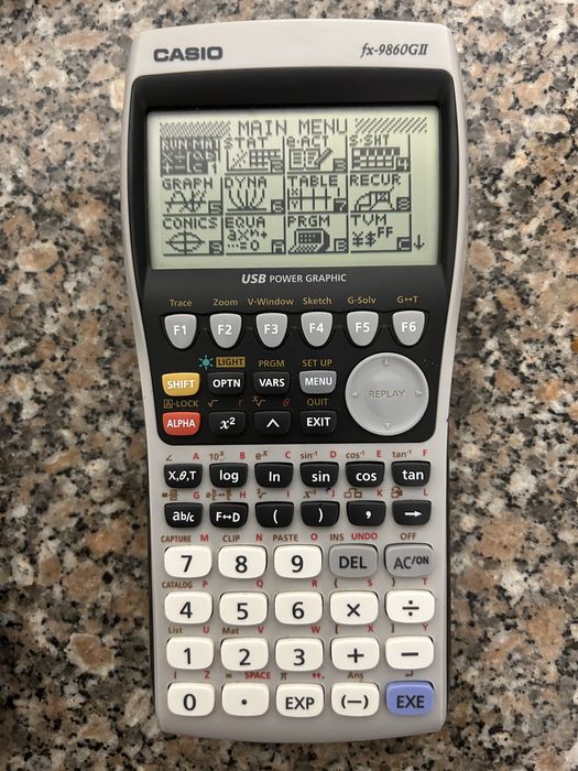 Calculadora casio fx-9860GII