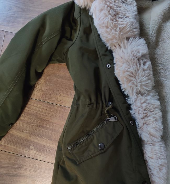 Parka z futerkiem