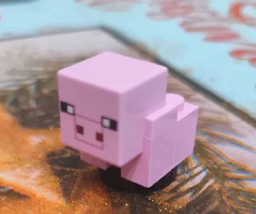Lego Minecraft świnka