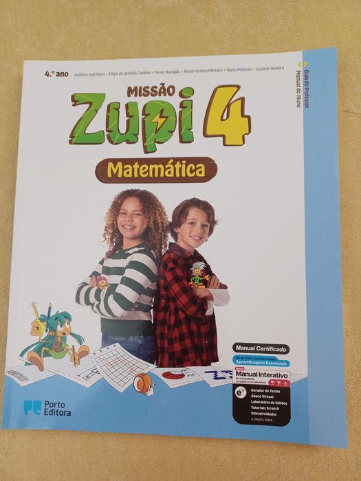 MISSÃO Zupi - Estudo do Meio - 4.º Ano versão professor