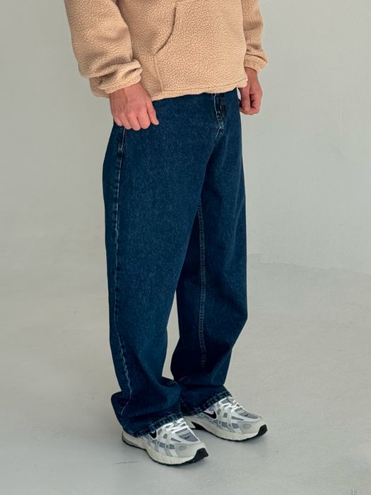 Джинси чоловічі baggy jeans, широкие джинсы мужские реп rap sk8 XL