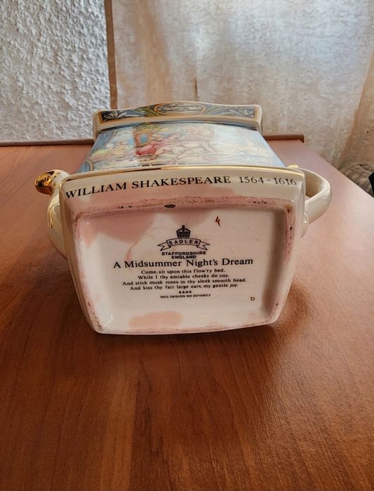 Bule de chá William Shakespeare