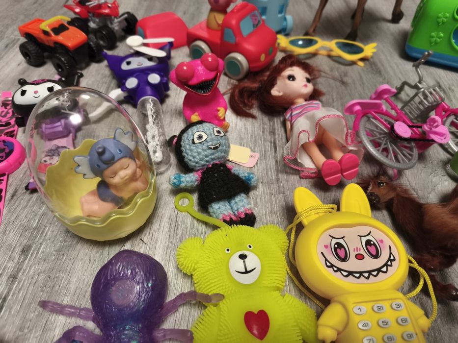 Набір лот пакет іграшок для дівчинки щенячий патруль свинка пеппа