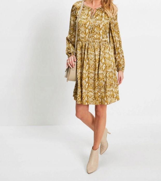 Nowa sukienka a'la skóra węża 44