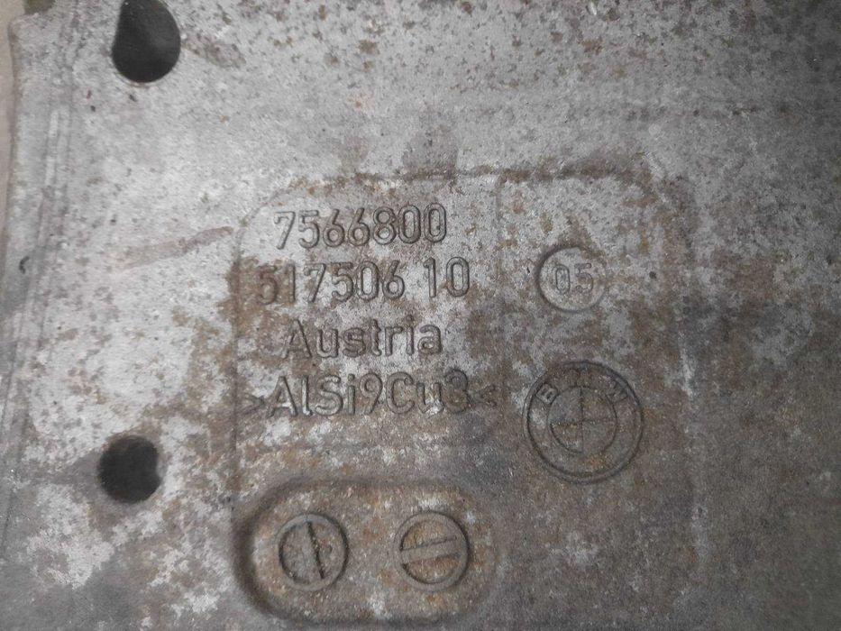 Поддон масляный средняя часть  bmw x5 e70 f15 x6 4.4 v8 n63 7566800