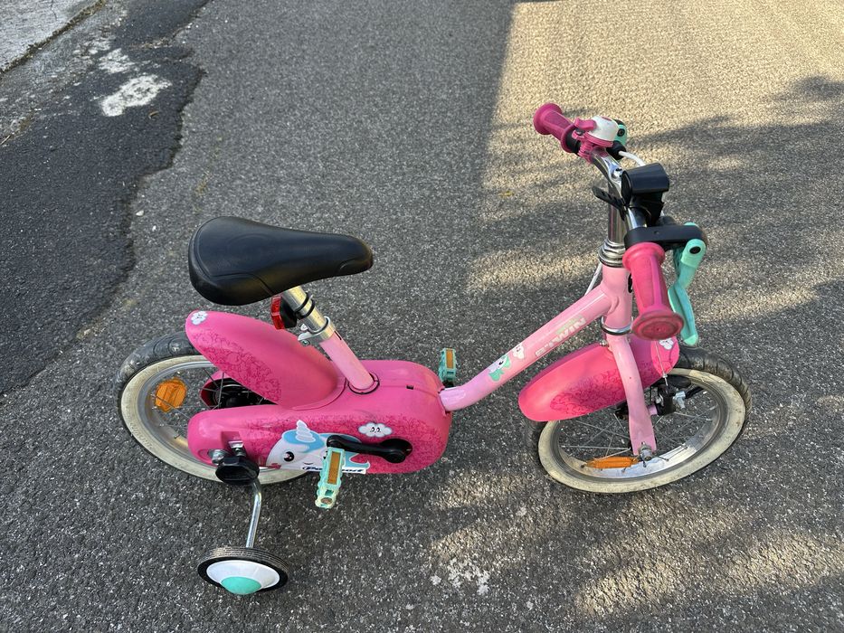 Bicicleta 14 polegadas 500 unicorn btwin