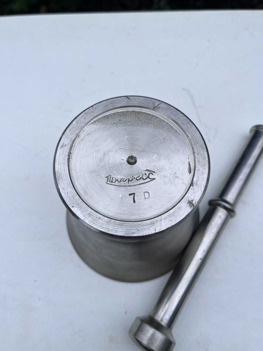 Ступка нержавейка 3,2 кг. СССР