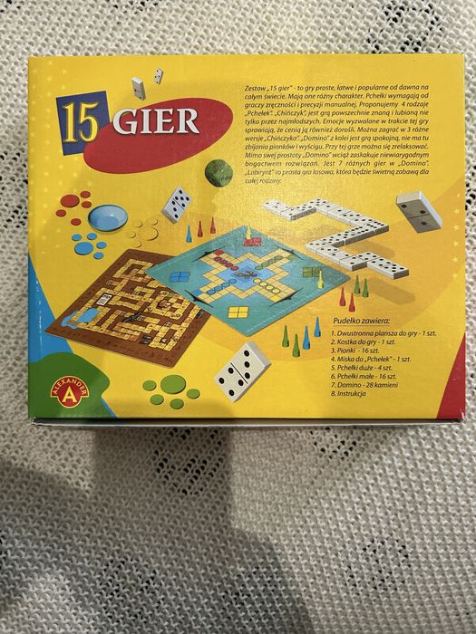 Gra planszowa - 15 gier