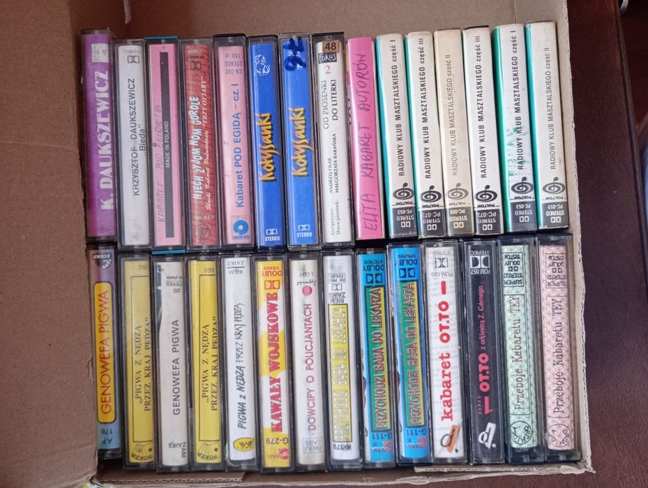 Kasety disco polo biesiada ślaskie kabarety dla dzieci