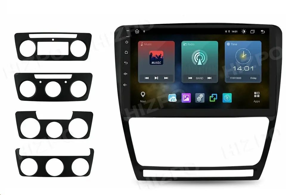 Магнітола Skoda A5, android 2/32, 4/64 carplay 4G