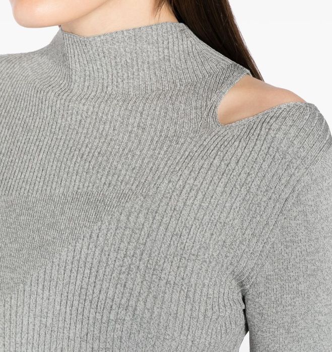 Calvin Klein Womenswear cienki sweter bluzka z  rozcięciem  XL/ XXL