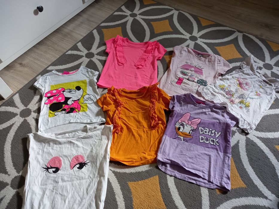 Zestaw komplet koszulek 104